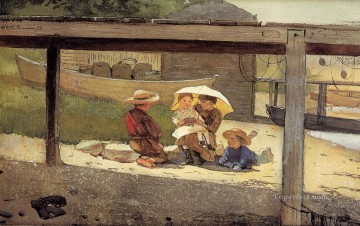 A cargo del pintor Baby Realism Winslow Homer Pinturas al óleo
